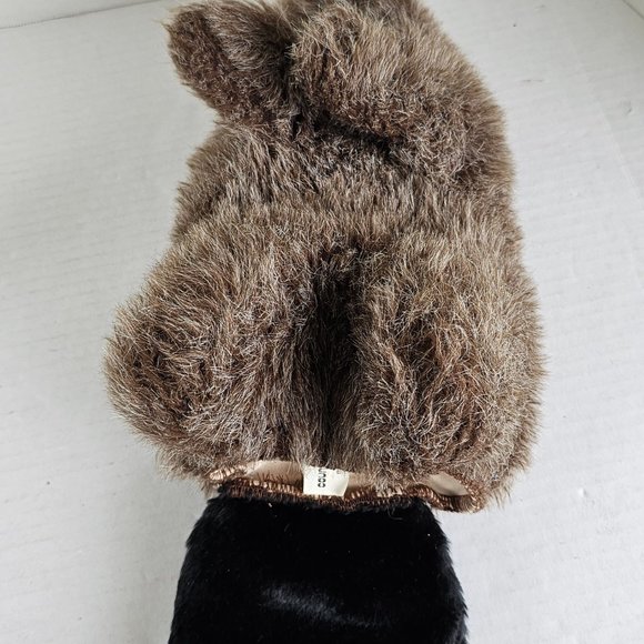 Hand Puppet Country Critters Inc Made in USA Plush Animal Beaver Gopher 12" - Picture 4 of 12